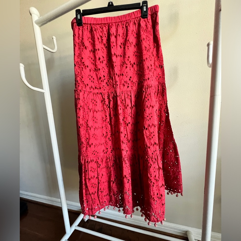 Soft surroundings maxi skirt size M